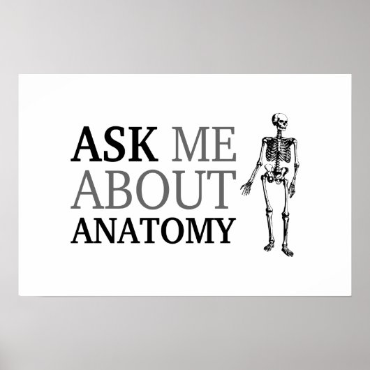 Poster Posez-moi des questions sur l'anatomie (Devant)