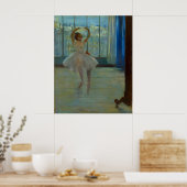 Poster Posing de danseur - Edgar Degas - 1873 (Cuisine)