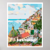 Poster Positano (Devant)