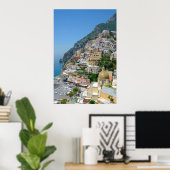 Poster Positano (Bureau à domicile)