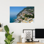 Poster Positano (Bureau à domicile)