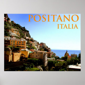 Poster positano italia