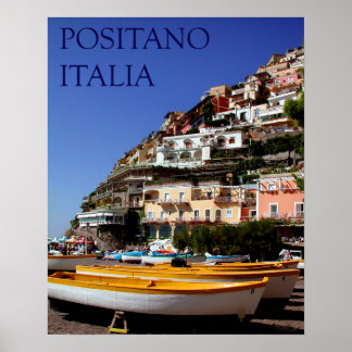 Poster positano italia