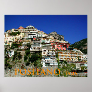 Poster positano Italie