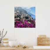 Poster Positano Italie (Cuisine)