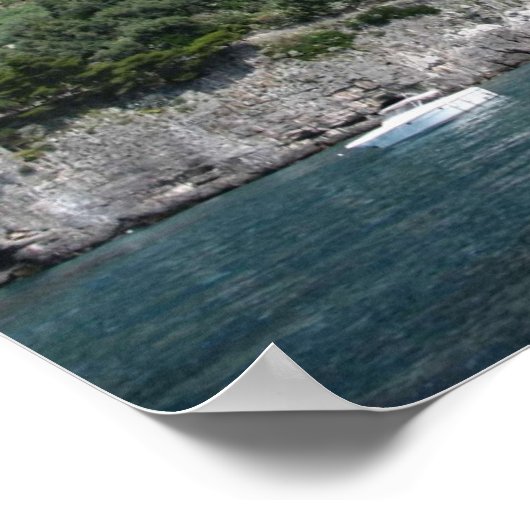 Poster Positano, Italie (Coin)