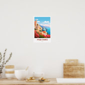Poster Positano Italie Imprimer (Cuisine)