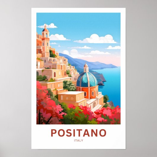 Poster Positano Italie Imprimer (Devant)