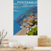 Poster Positano, Italy (Cuisine)