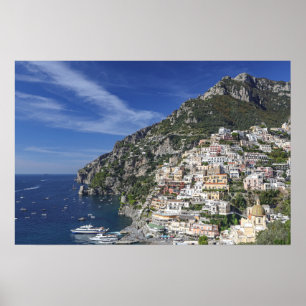Poster Positano par la mer