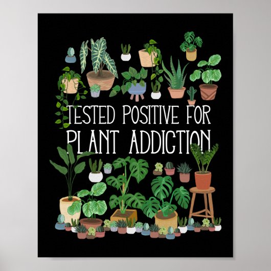 Poster Positif Testé Pour La Toxicité Plante (Devant)