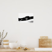 Poster Position avant Nissan 350z (Cuisine)