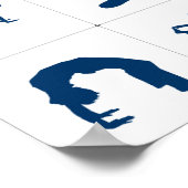 Poster Positions de yoga (Coin)