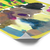 Poster Positions pourpres (Coin)