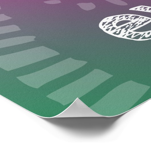 Poster Positive Affirmation Celebration Of Life (Coin)