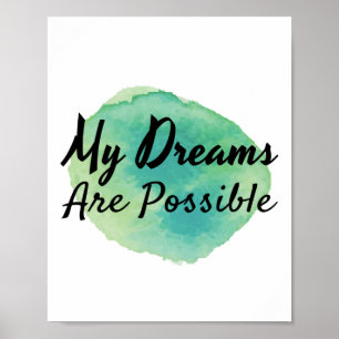 Poster positive inspirational vibes for self acceptance