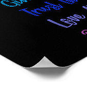 Poster Positivity des Règles de la Maison (Coin)