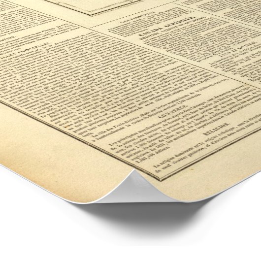 Poster possessions anglaises (Coin)