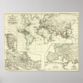 Poster Possessions des Espagnols (Devant)