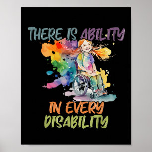 Poster Possibilité Dans Chaque Handicap Besoins Spéciaux