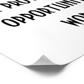 Poster Possibilités d'entraînement (Coin)