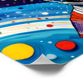 POSTER POSSUM-AUX ÉTOILES ET AU-DELÀ DE 4 (Coin)