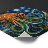 Poster Post-impressionnisme de Cthulhu (Coin)