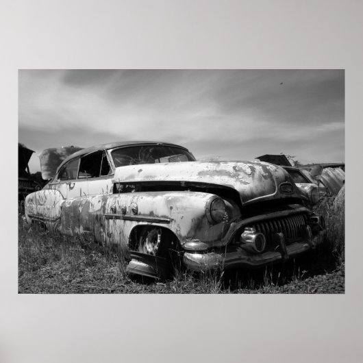 Poster Postage de voiture Buick vintage (Devant)