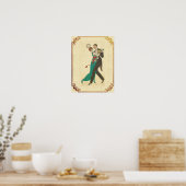 Poster Postale Carte (Cuisine)