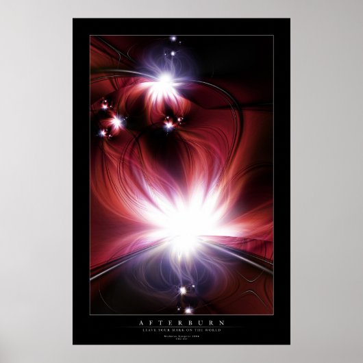 Poster Postcombustion (Devant)