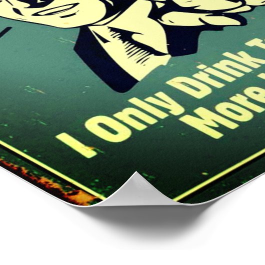 Poster Poste Alcohol Para Decoração de Bar (Coin)