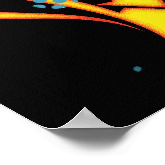 POSTER POSTE DE BASKET DE RÉTRO (Coin)