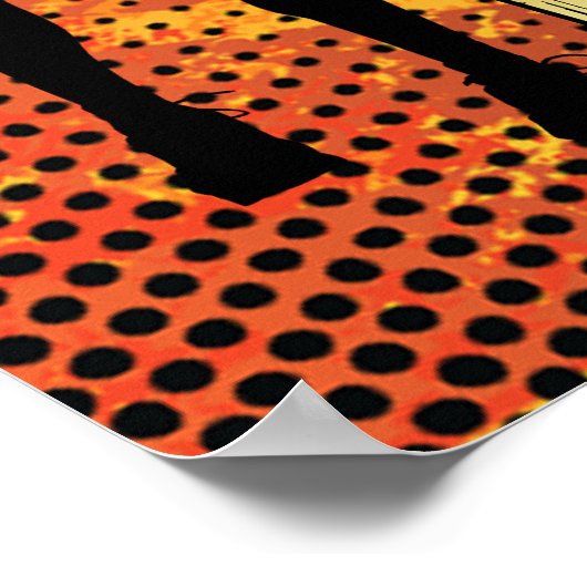 POSTER POSTE DE BASKETBALL (Coin)