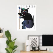 POSTER POSTE DE CHAT ULYSSES DE JIM MALTESE (Bureau à domicile)