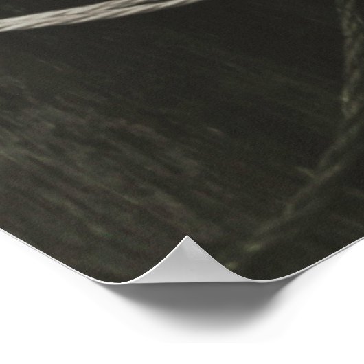 Poster Poste de clôture (Coin)