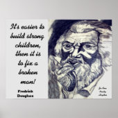 POSTER POSTE DE DEVIS DOUGLASS FREDRICK (Devant)