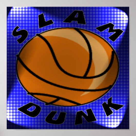 POSTER POSTE DE LUMIÈRE SLAM DUNK (Devant)