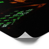 Poster Poste de pilotage d'avion (Coin)