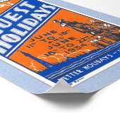 POSTER POSTE DE POSTE DU ROYAUME-UNI 1934 (Coin)