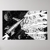 Poster Poste spatial 2 (Devant)