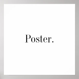 Poster Poster.