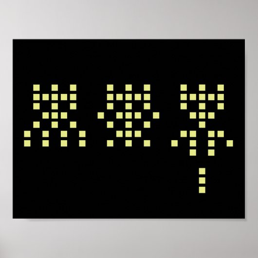 Poster Póster 1,2,3 action!! (Devant)