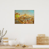 Poster Póster A Ponte dos Carcavelos de Aveiro (Portugal) (Cuisine)