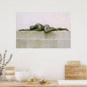 Poster Poster, ADONIS SLEEPS - version à retournement hor (Cuisine)