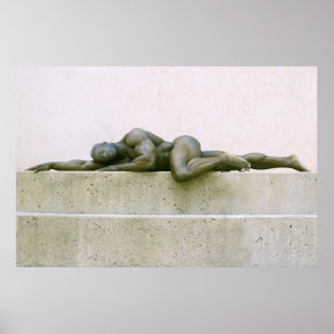 Poster Poster, ADONIS SLEEPS - version à retournement hor