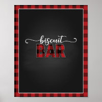 Poster/affiche Biscuit Bar Flannel Fling 8x10