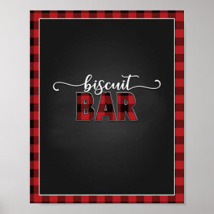 Poster Poster/affiche Biscuit Bar Flannel Fling 8x10