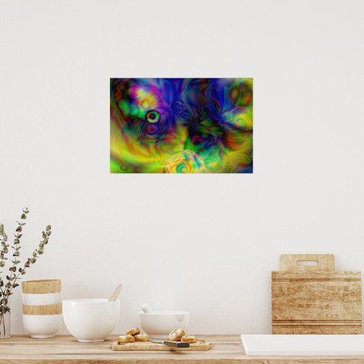 Poster Poster_Art Abstrait (Cuisine)