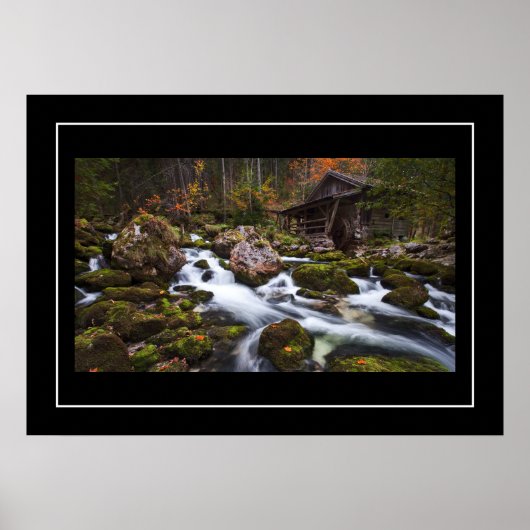 Poster Poster-Automne Scène Automne (Devant)