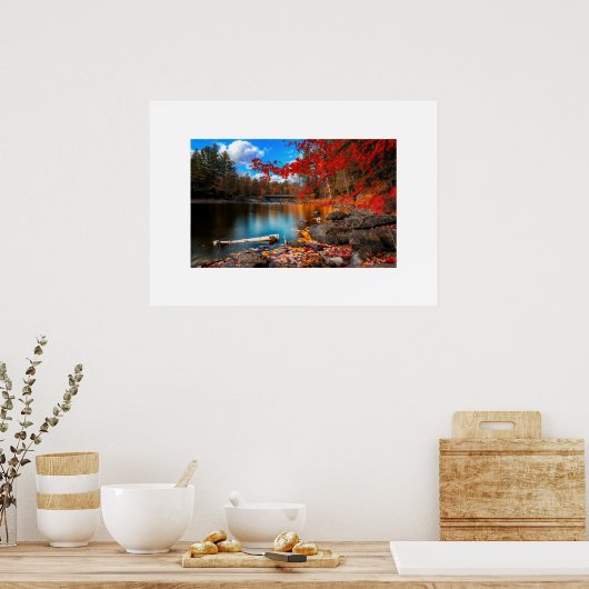 Poster Poster-Automne Scène Automne (Cuisine)